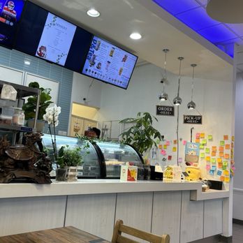 Cafe Bara - a restaurant counter with a menu on the wall - Bubble Tea Near Me - Columbia, South Carolina Cafe Bara - a restaurant counter with a menu on the wall - Bubble Tea Near Me - Columbia, South Carolina