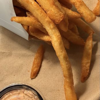 Black Napkin Takeout - Salted Fries - Chicken Shop Near Me - Grand Rapids, Michigan