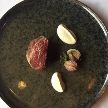 Canlis - Lamb with miso glaze and cauliflower puree! - New American Near Me - Seattle, Washington Canlis - Lamb with miso glaze and cauliflower puree! - New American Near Me - Seattle, Washington