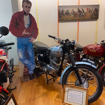 Solvang Vintage Motorcycle Museum - James Dean and a Triumph - Museums Near Me - Solvang, California
