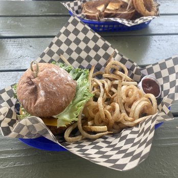 Cozo Grill - Burger with fries - Vegan Near Me - Portland, Oregon Cozo Grill - Burger with fries - Vegan Near Me - Portland, Oregon