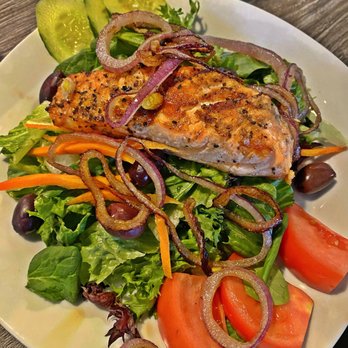 Main Street Grill - Salmon Salad - Burgers Near Me - Edwards, Colorado