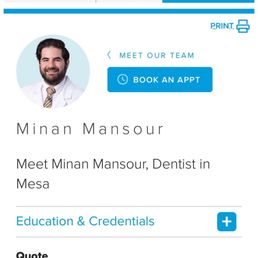A picture of my highly recommended Dentist A picture of my highly recommended Dentist