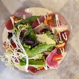 Ahi Carpaccio Ahi Carpaccio