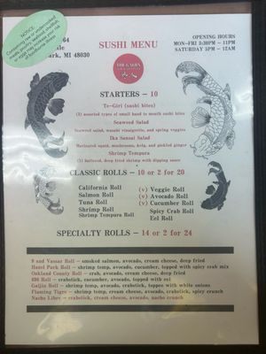 Menu photo 7 The Gaijin Hazel Park, MI Menu photo 7 The Gaijin Hazel Park, MI