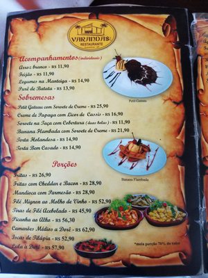 Menu photo 2 restaurante Varandas Guararema, SP