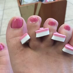 Studio Nails - Soaked for 45 minutes and had a quick 10 min pedi. Chopped all my nails off and goodness are they uneven!!