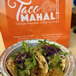 Lamb Curry & Chicken Tikka Masala Roti Tacos Lamb Curry & Chicken Tikka Masala Roti Tacos