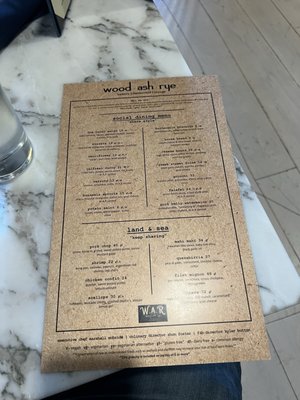 Menu photo 4 Wood Ash Rye St. George, UT Menu photo 4 Wood Ash Rye St. George, UT
