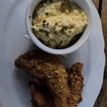 Ida Claire - Fried chicken Parmesan Grits - Southern Near Me - Addison, Texas Ida Claire - Fried chicken Parmesan Grits - Southern Near Me - Addison, Texas