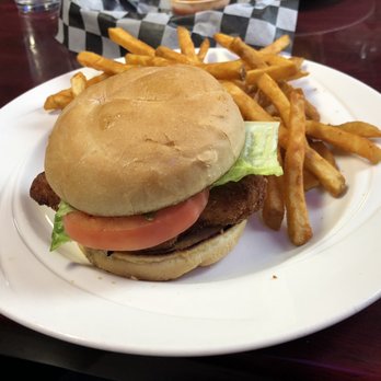 Trackside Bar And Grill - Spicy chicken sandwich - Bars Near Me - Mount Vernon, Illinois Trackside Bar And Grill - Spicy chicken sandwich - Bars Near Me - Mount Vernon, Illinois