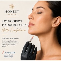 Honest Medspa - Get rid of double chin fat with Kybella injections