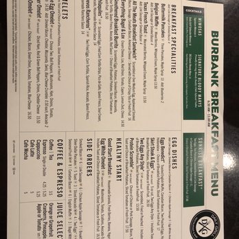 Daily Grill - Breakfast menu - American Near Me - Burbank, California Daily Grill - Breakfast menu - American Near Me - Burbank, California