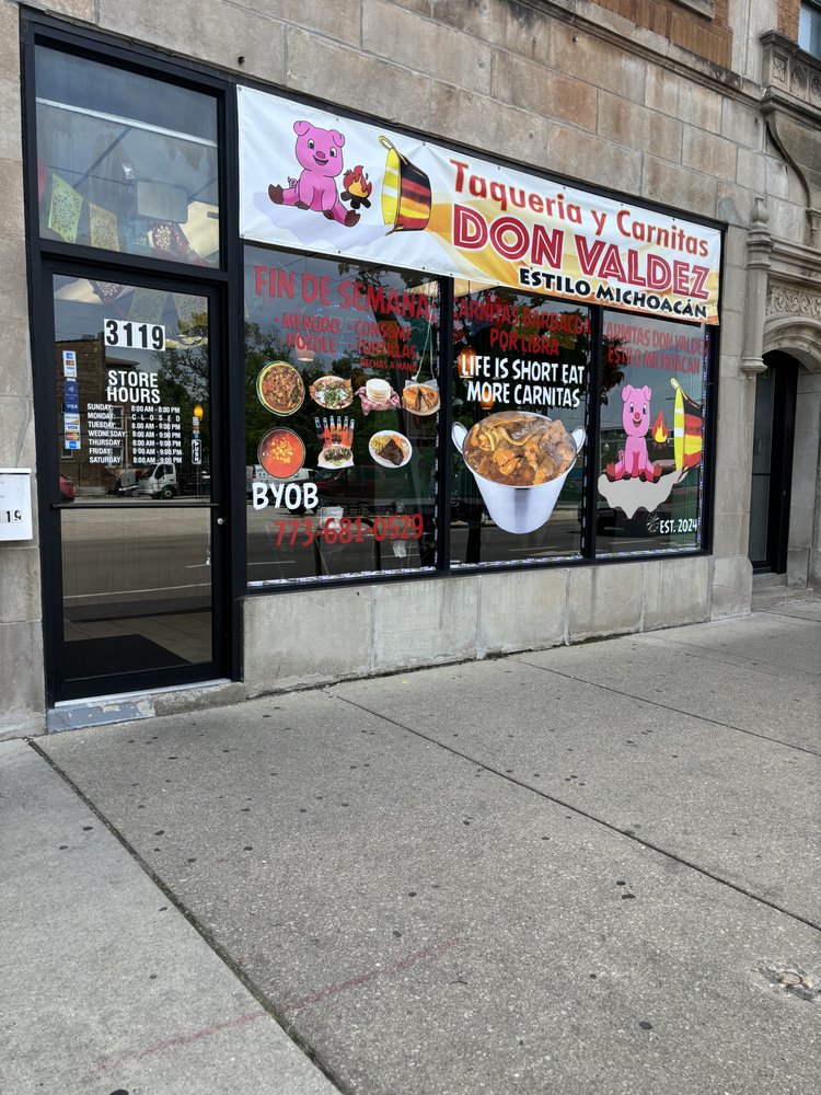 Taqueria Y Carnitas Don Valdez Logo