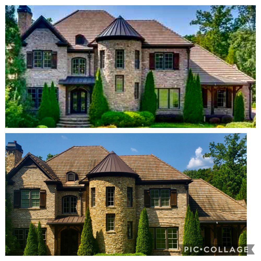 Slide of Aqua-Nomics Pressure Washing and Roof Cleaning