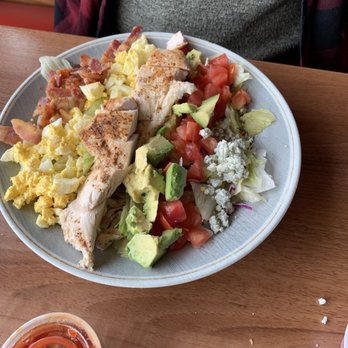 Jaggers - Chicken Cobb Salad with honey french - Burgers Near Me - Noblesville, Indiana Jaggers - Chicken Cobb Salad with honey french - Burgers Near Me - Noblesville, Indiana