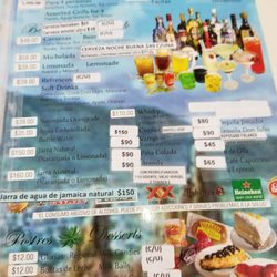 El Rei del Cabrito - Menu