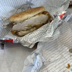 KFC - A chicken little with a chicken breast just thrown in there as a strip.