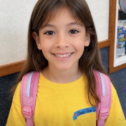 Country Home Learning Center at Shaenfield Rd - Morning photo before  getting ready for her field trip to Adventure Quest !
