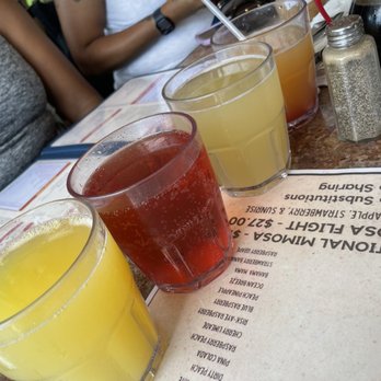 Capitol Pancake House - Mimosa flight! Huge glasses! - Breakfast & Brunch Near Me - Williamsburg, Virginia Capitol Pancake House - Mimosa flight! Huge glasses! - Breakfast & Brunch Near Me - Williamsburg, Virginia