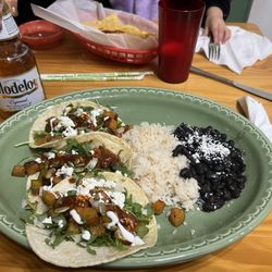 Butternut squash tacos