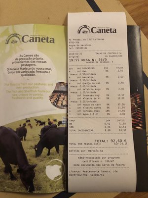 Menu photo 2 Restaurante Caneta Angra do Heroismo, 20 Menu photo 2 Restaurante Caneta Angra do Heroismo, 20
