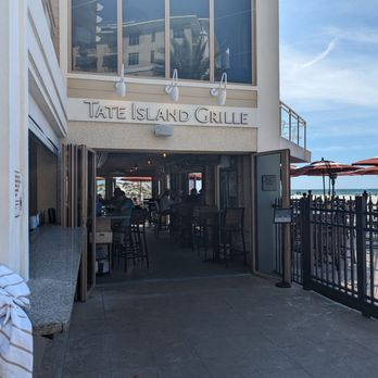 Tate Island Grill - Sandpearl Resort - Outdoor view of restaurant - Seafood Near Me - Clearwater, Florida Tate Island Grill - Sandpearl Resort - Outdoor view of restaurant - Seafood Near Me - Clearwater, Florida