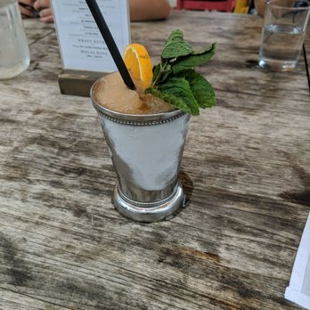 MoCo's Founding Farmers - Happy Hour Frozen G & T (gin & tonic) $5 3:30-6:00 - New American Near Me - Potomac, Maryland MoCo's Founding Farmers - Happy Hour Frozen G & T (gin & tonic) $5 3:30-6:00 - New American Near Me - Potomac, Maryland