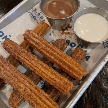 Bomba ¡Tacos + Tequila! - churros and dipping sauce - Tacos Near Me - Malvern, Pennsylvania