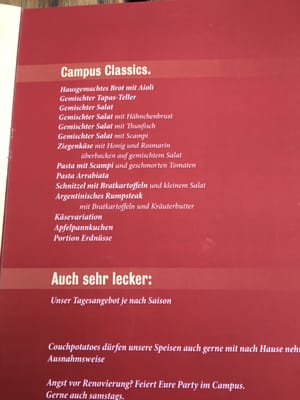Menu photo 1 Campus Hamburg, HH