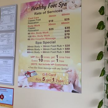 HEALTHY FOOT SPA - Updated December 2024 - 69 Photos & 16 Reviews