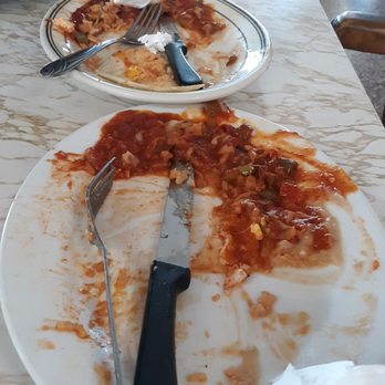 Red Top Restaurant - Spicy Huevos Rancheros filled our hungry travelin tummies. - Diners Near Me - Chowchilla, California Red Top Restaurant - Spicy Huevos Rancheros filled our hungry travelin tummies. - Diners Near Me - Chowchilla, California