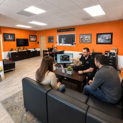 Meeting with a Family - Every memorial begins with a conversation. Our designers guide families through each step with care.