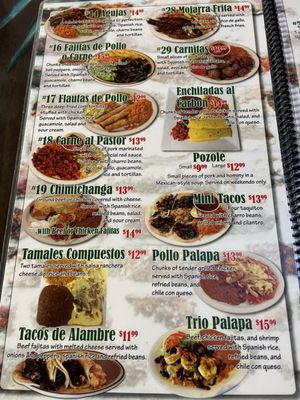 Menu photo 8 Taquería Jalisco Carlsbad, NM