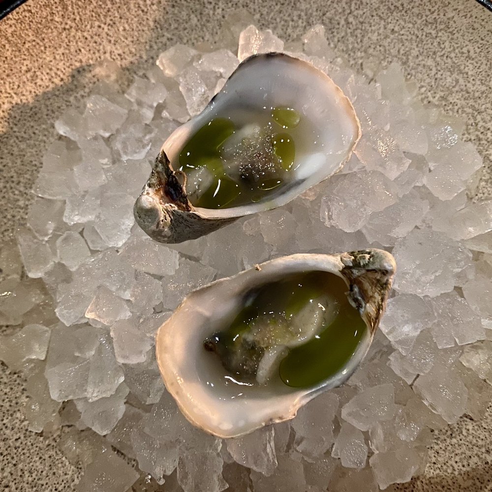 Lazy Bear - Oysters with finger lime - New American Near Me - San Francisco, California