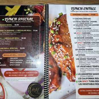 Kuu Sushi - Menu - Japanese Near Me - Ventura, California Kuu Sushi - Menu - Japanese Near Me - Ventura, California