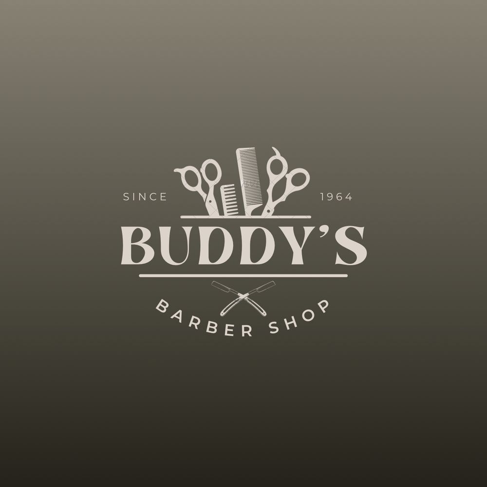 Buddy's Barber Shop Logo