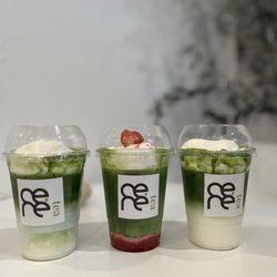 Ceré Tea - Matcha Einspanner & strawberry matcha einspanner