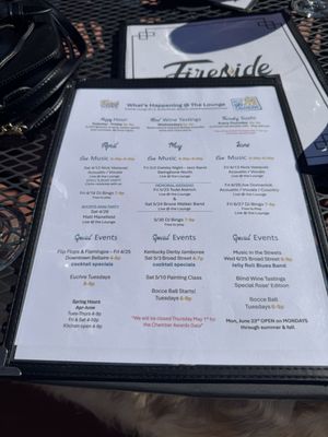 Menu photo 7 Fireside Lounge Bellaire, MI