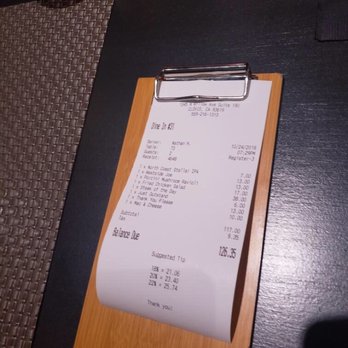 13 Prime Steak - Excellent server - Steakhouses Near Me - Clovis, California