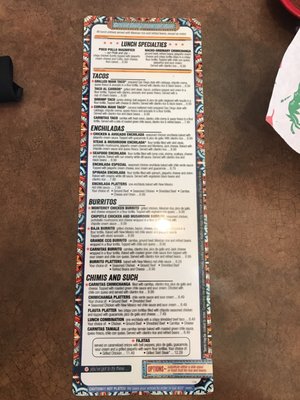 Menu photo 5 Jose Pepper's Olathe, KS