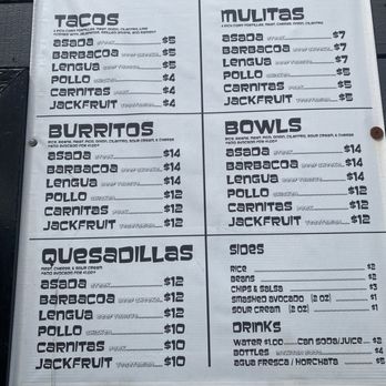 Thyda's Tacos - Menu 06.21.2025 - Tacos Near Me - Honolulu, Hawaii Thyda's Tacos - Menu 06.21.2025 - Tacos Near Me - Honolulu, Hawaii
