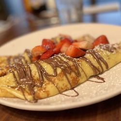 Creamy Nutella Crepes