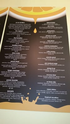 Menu photo 8 Squeezed Juice Bar Albuquerque, NM