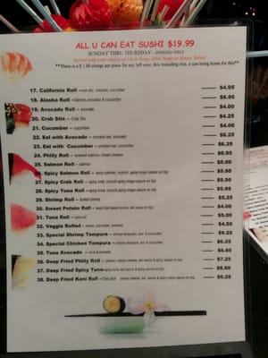Menu photo 7 Shogun Japanese Steakhouse Fairview Heights, IL Menu photo 7 Shogun Japanese Steakhouse Fairview Heights, IL