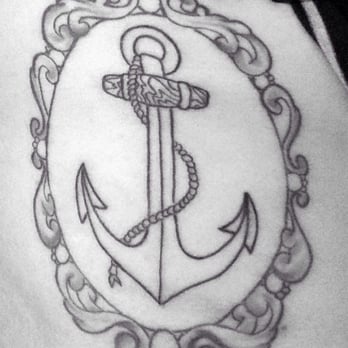 Puzzle Piece Tattoo - Anchor and frame - Tattoo Near Me - San Francisco, California Puzzle Piece Tattoo - Anchor and frame - Tattoo Near Me - San Francisco, California