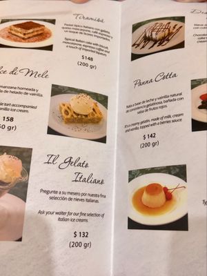 Menu photo 1 La Dolce Vita Nuevo Vallarta, NAY Menu photo 1 La Dolce Vita Nuevo Vallarta, NAY