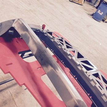 DentZilla - Plastic welded the split bumper cover and now it's ready for the next stage. - Body Shops Near Me DentZilla - Plastic welded the split bumper cover and now it's ready for the next stage. - Body Shops Near Me