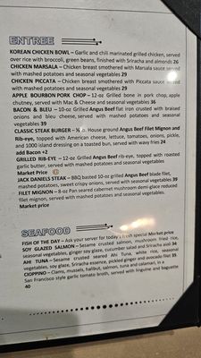 Menu photo 1 Table 26 Turlock, CA
