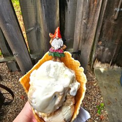 Town Farm Country Market - Yummy ice cream and the gnome